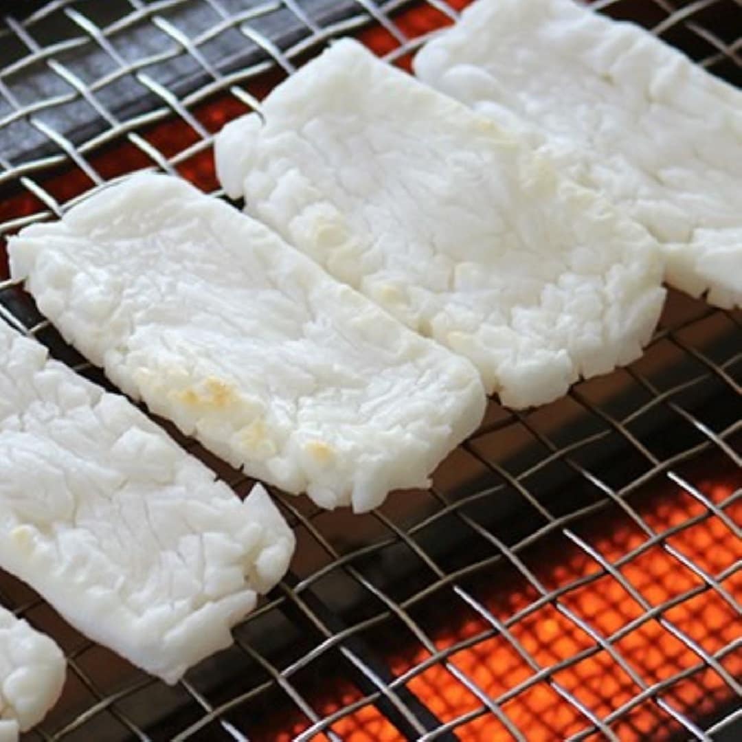 おかき焼き体験