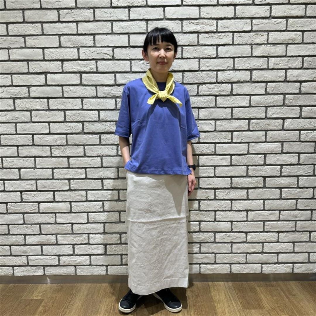 涼感Tシャツ着用写真