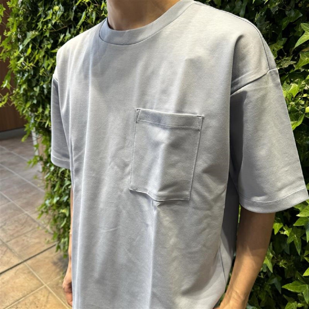 涼感ワイドTシャツ着用写真
