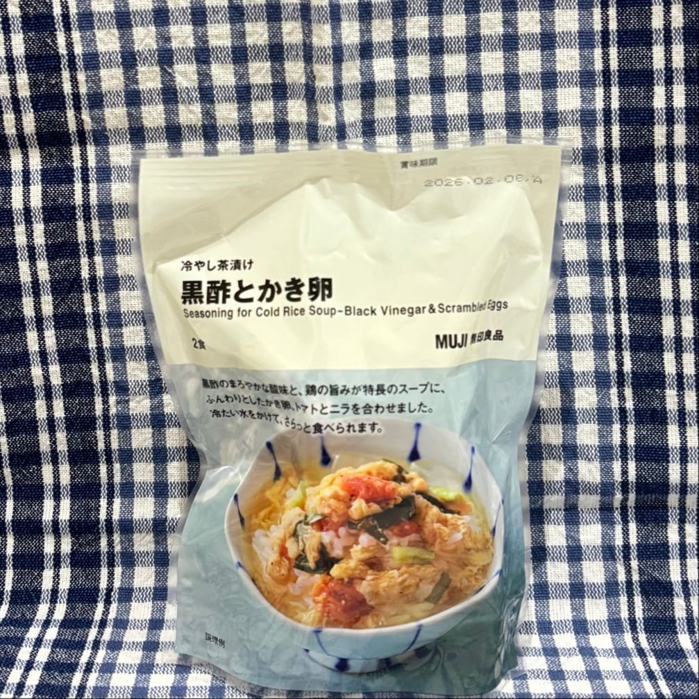 黒酢とかき卵　商品