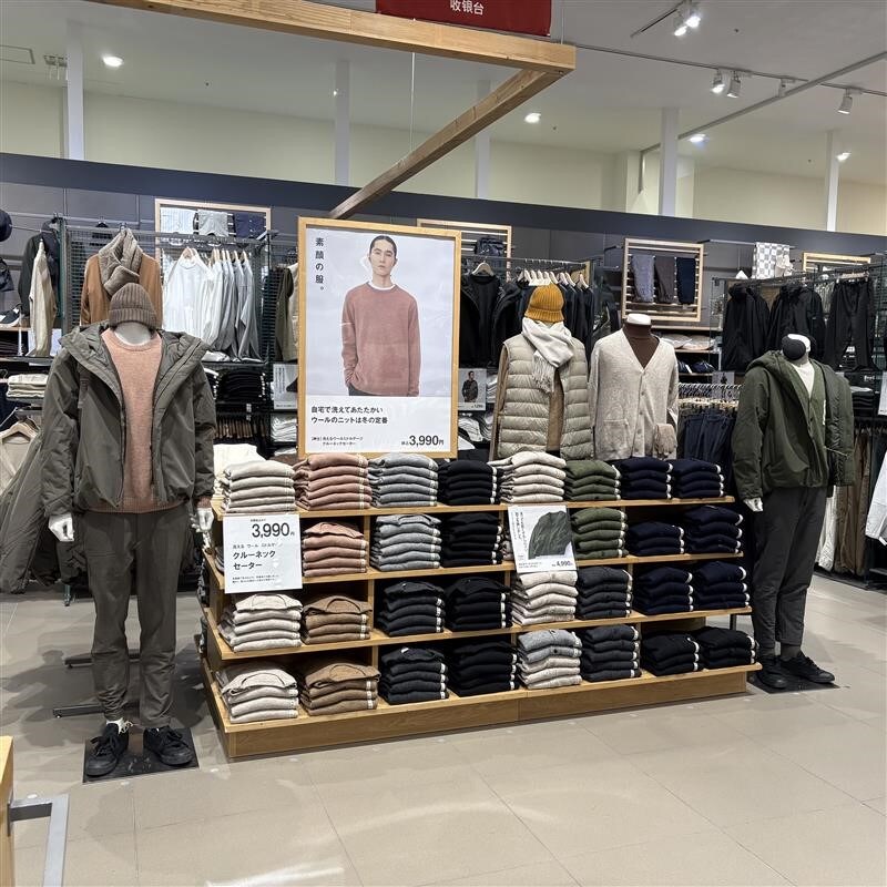 セーター売場