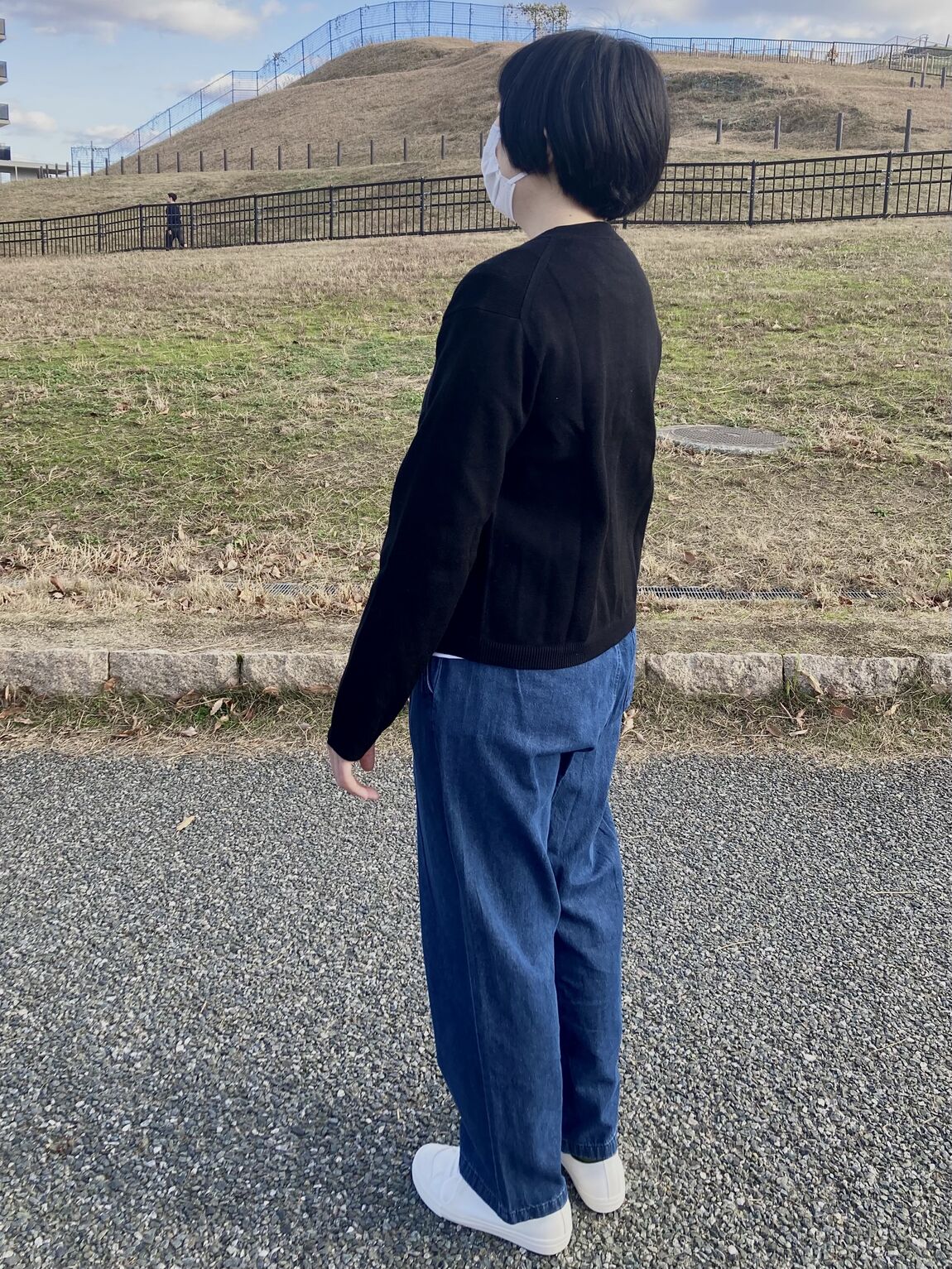 後ろ姿