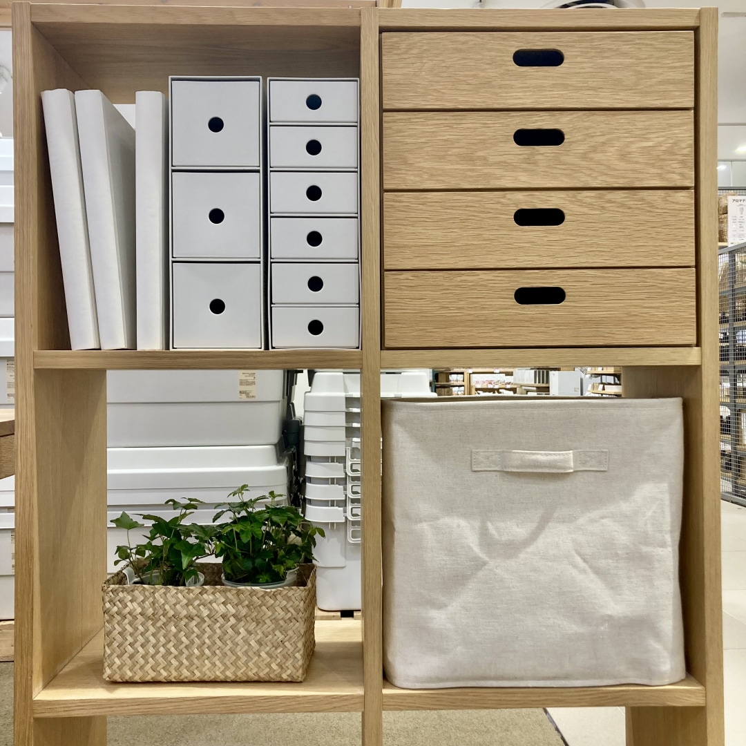 【イトーヨーカドー武蔵小金井】縦にも横にもなる小物ケースで、その場に合った収納を