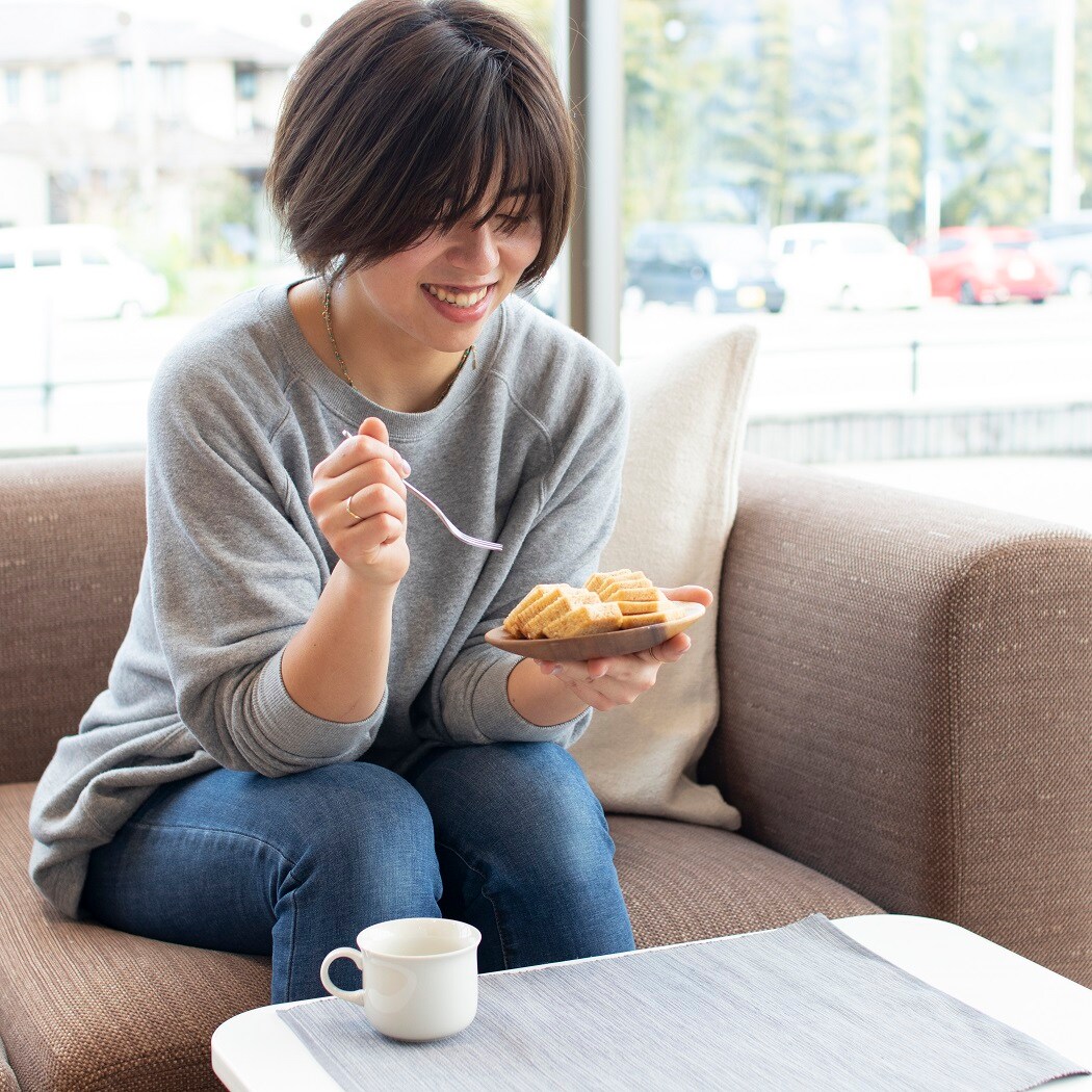 バウムを食べる