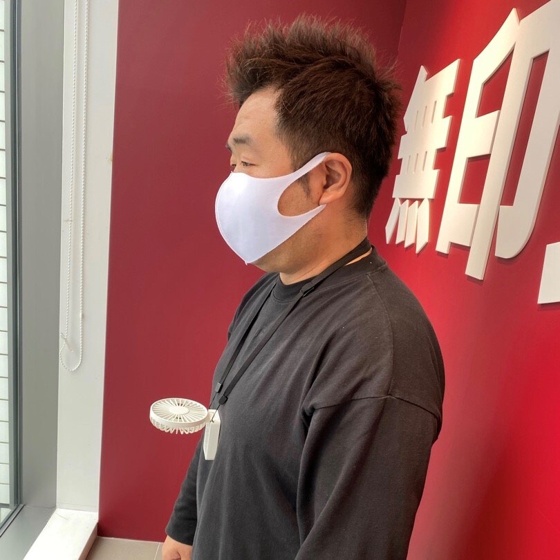 【浜松遠鉄百貨店】コンパクトでスタイリッシュな「充電式ハンディファン」