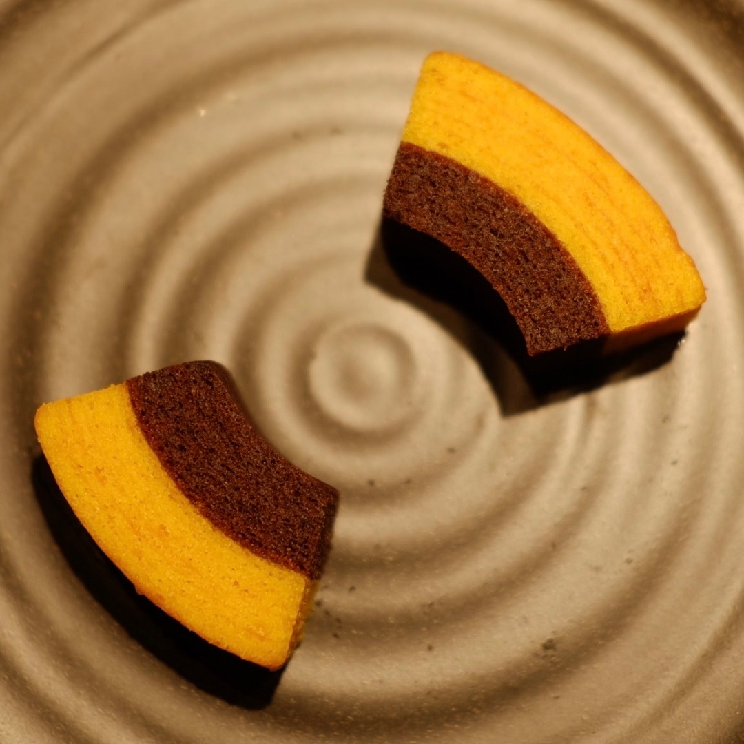 【イオンスタイル河辺】かぼちゃとチョコのカットバウム