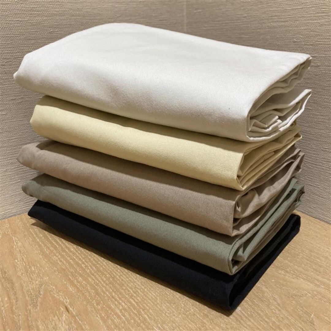 【イオンスタイル河辺】コットンイージーテーパードパンツ５色を並べた画像