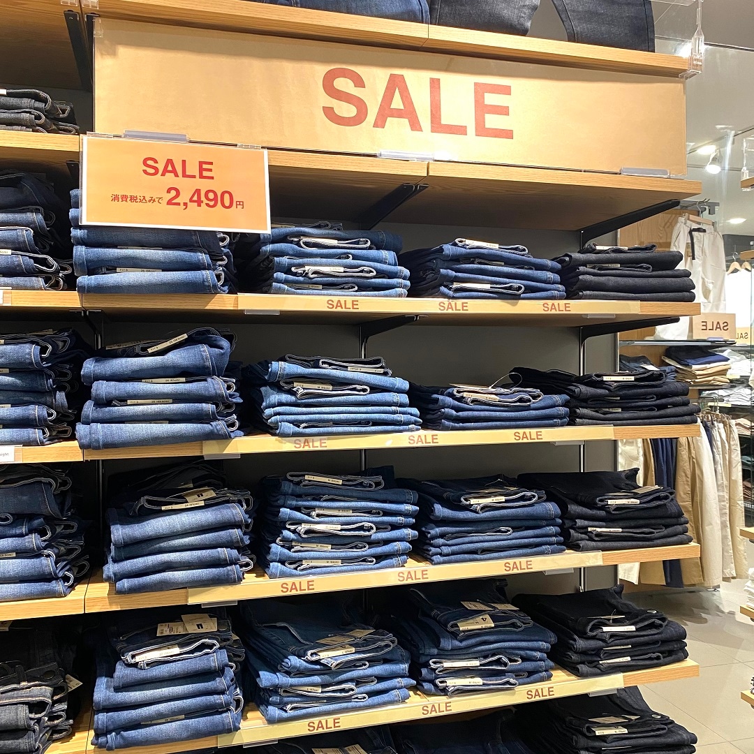 【明石ビブレ】衣料品SALE開催しています