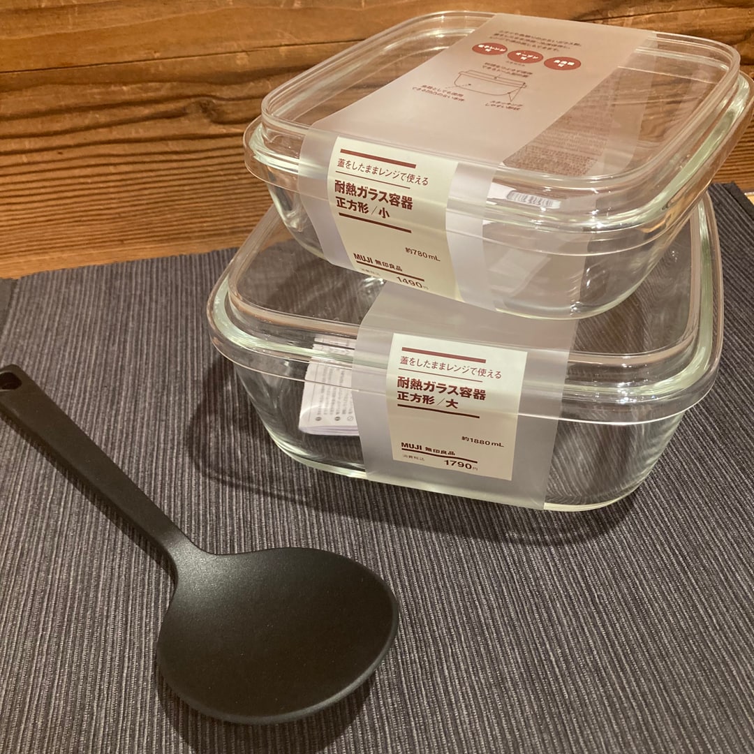 【MARKIS静岡】保存、調理、食器がひとつで完結　蓋をしたままレンジで使える　耐熱ガラス容器のご紹介
