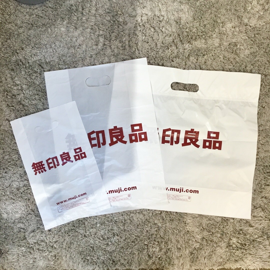 プラスチック製ショッピングバッグ・特小・大・衣料用