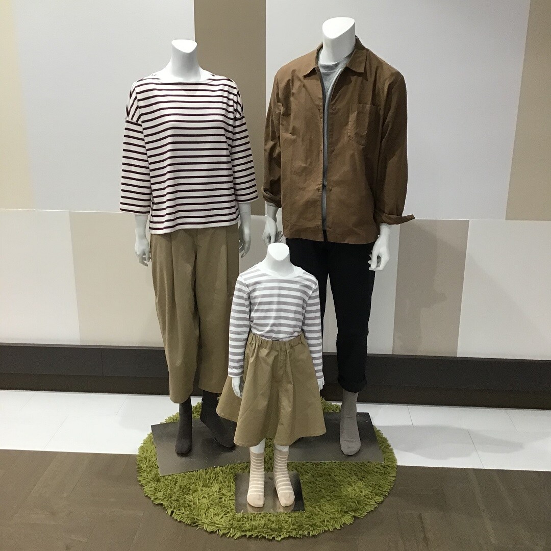 【西友浦安】秋色靴下をお揃いで