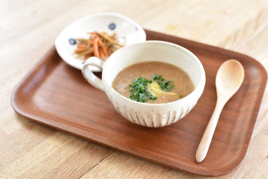 【MUJIcomホテルメトロポリタン鎌倉】根菜で作るオイルパスタ・味噌スープ