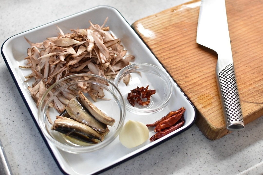 【MUJIcomホテルメトロポリタン鎌倉】根菜で作るオイルパスタ・味噌スープ