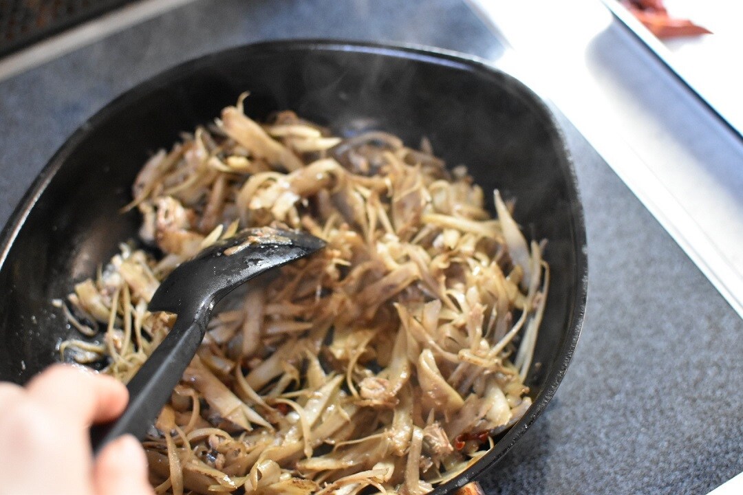 【MUJIcomホテルメトロポリタン鎌倉】根菜で作るオイルパスタ・味噌スープ