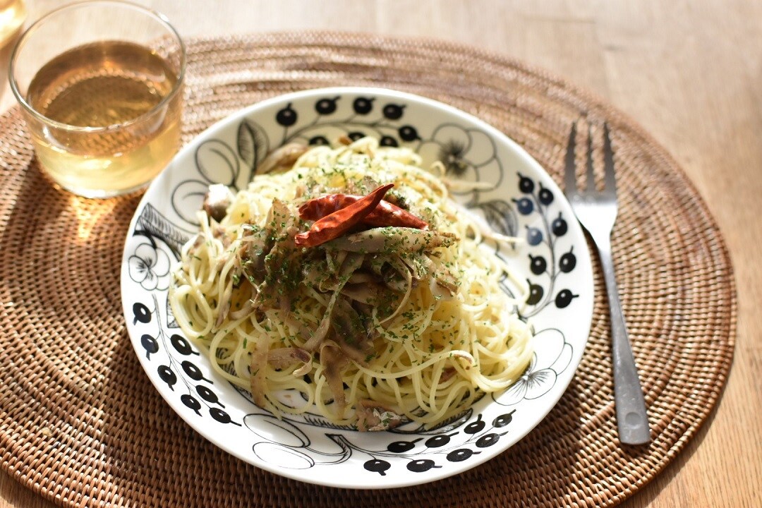 【MUJIcomホテルメトロポリタン鎌倉】根菜で作るオイルパスタ・味噌スープ