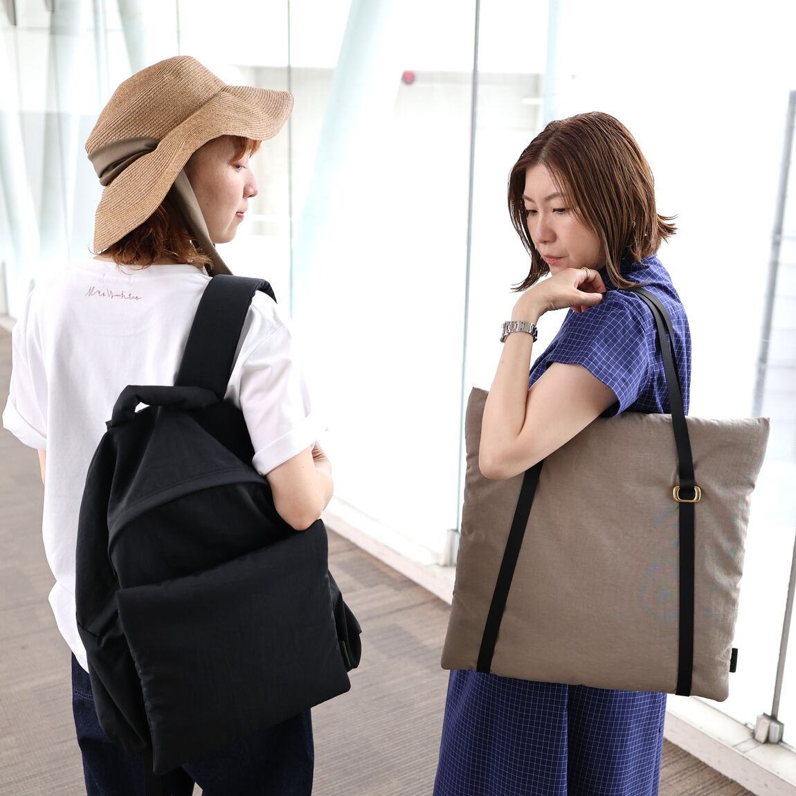 【IDÉE柏店】『IDÉE × MUJI』 この夏を軽やかに。バッグで楽しむ夏のコーディネート_DU3W5G