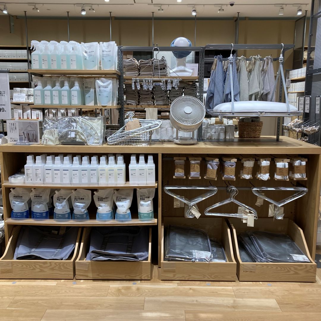 梅雨向け 売場