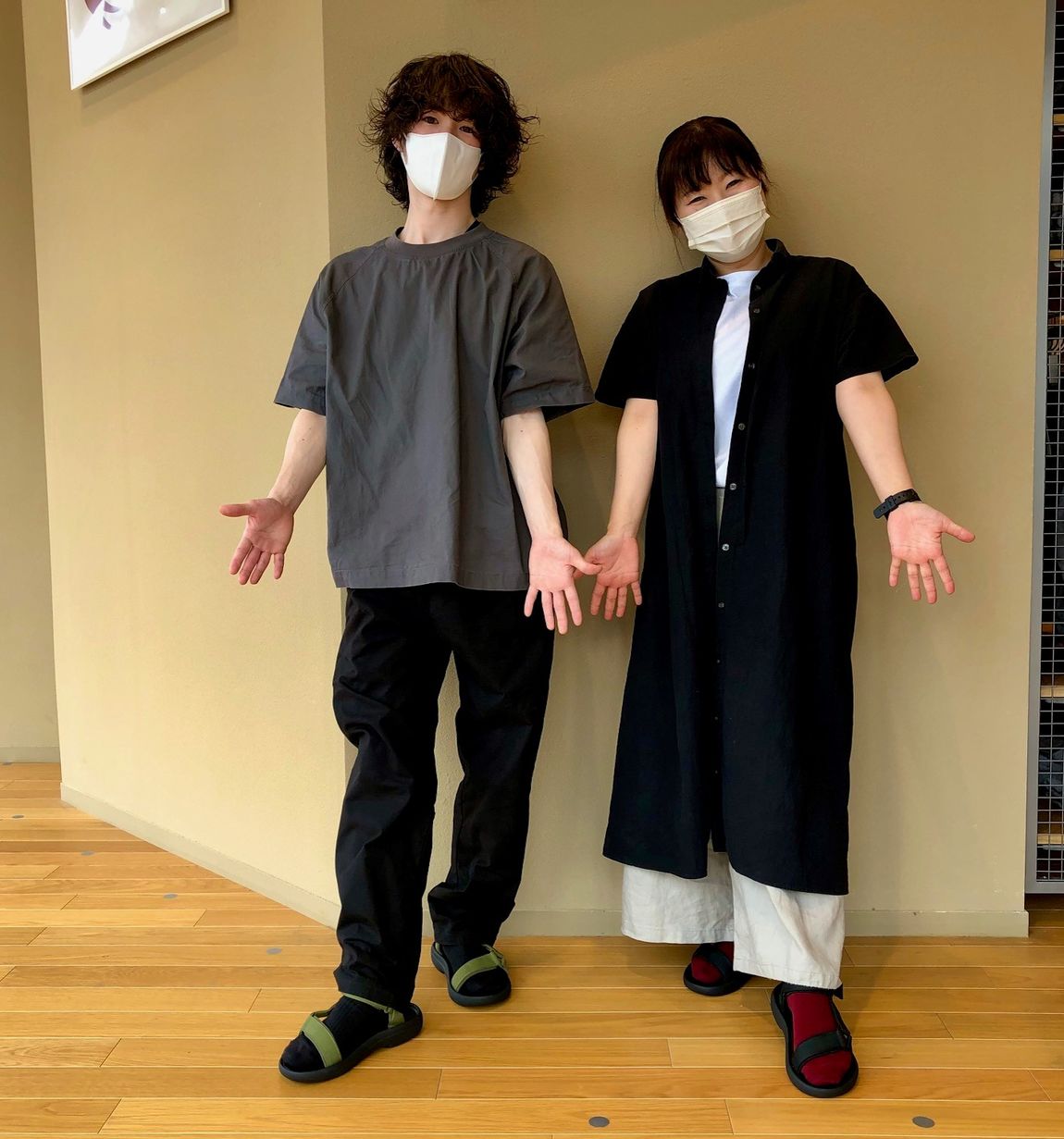 テープベルト2人