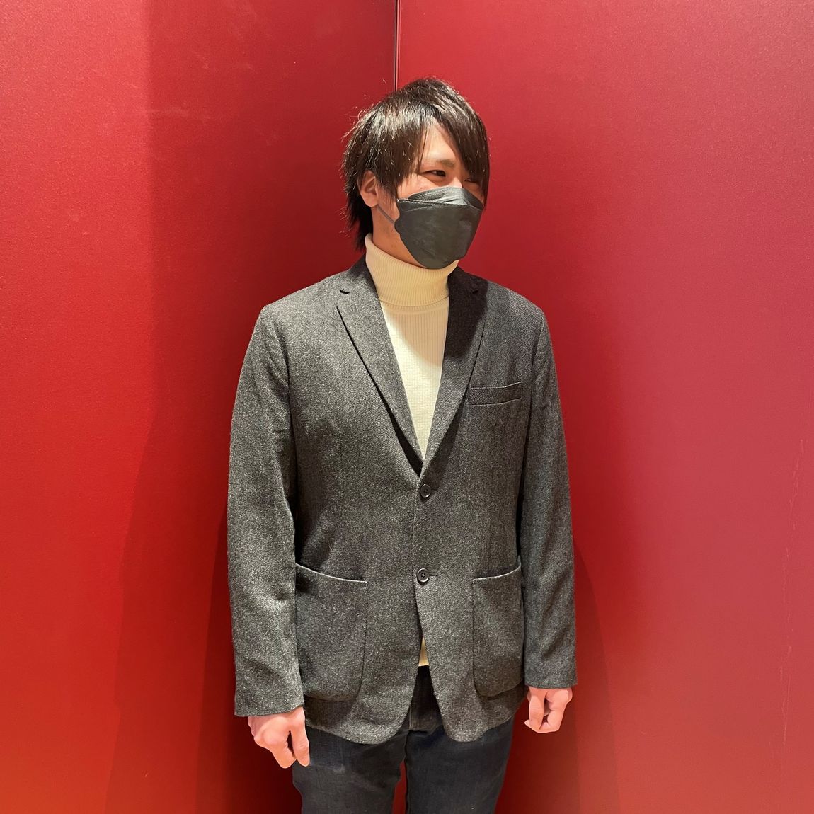 コーディネート例　紳士首チク