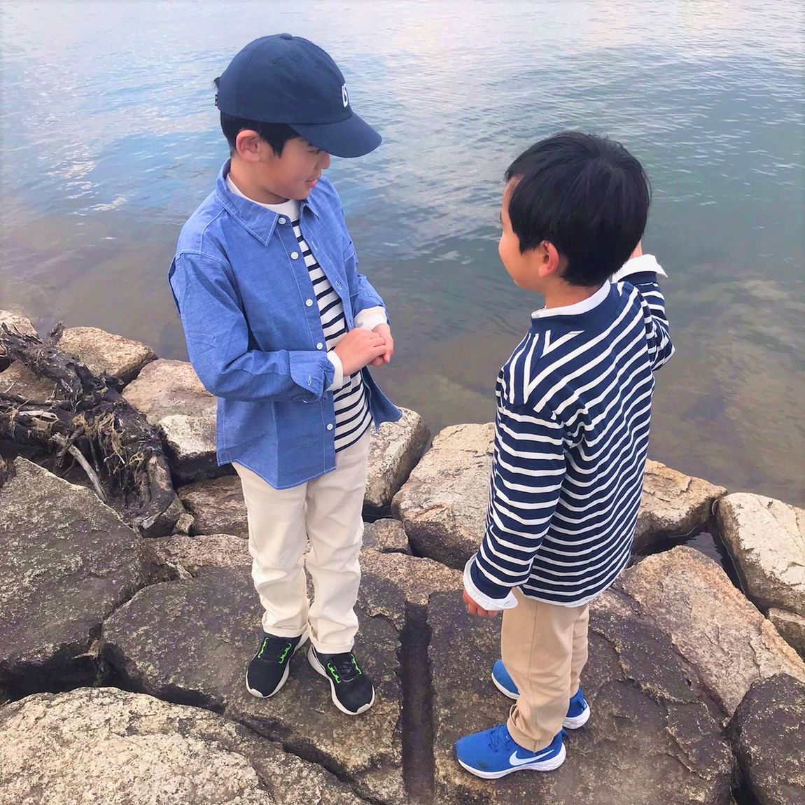 【ルビットパーク南草津】じゃんけんをする子供たちの写真