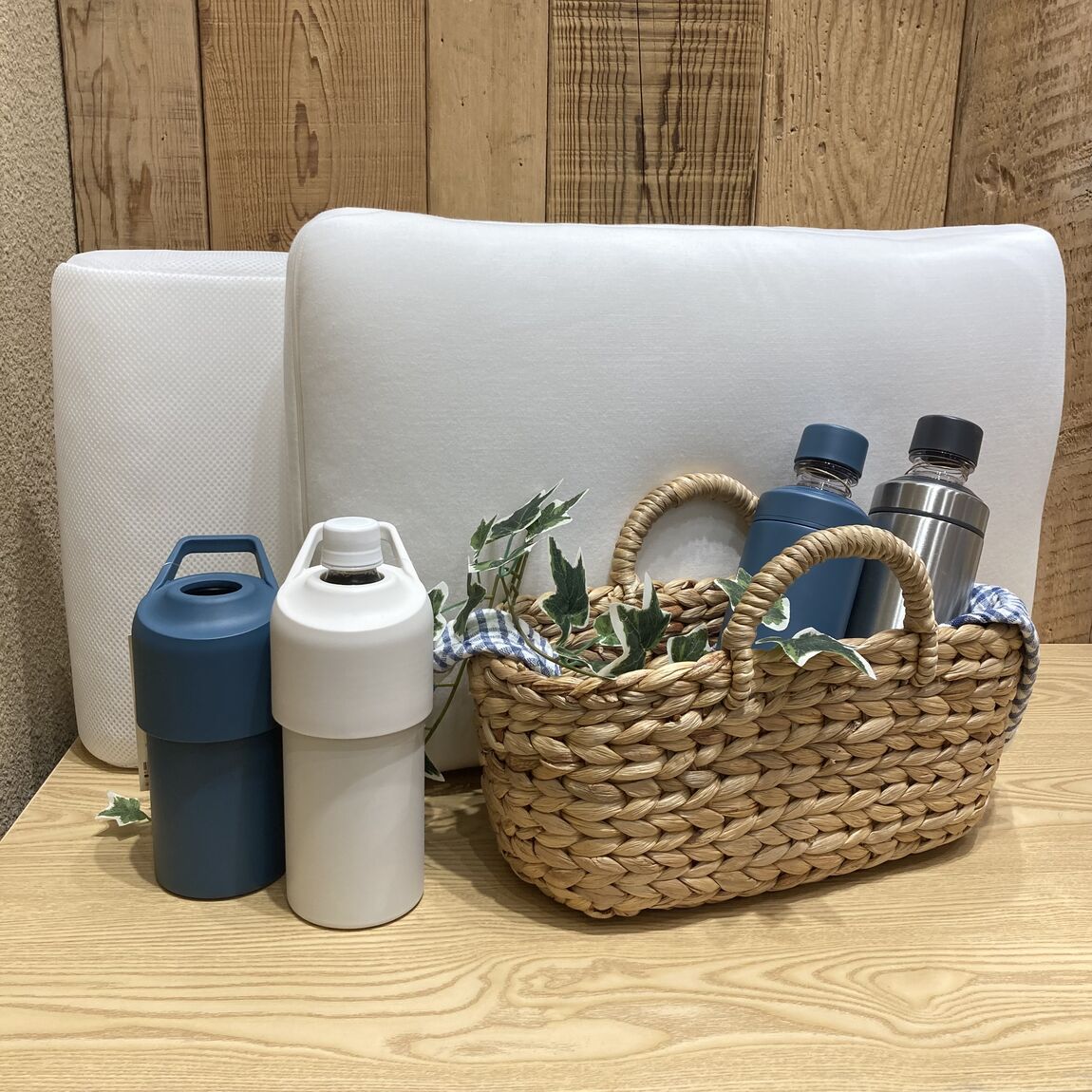 保冷ボトル・まくら