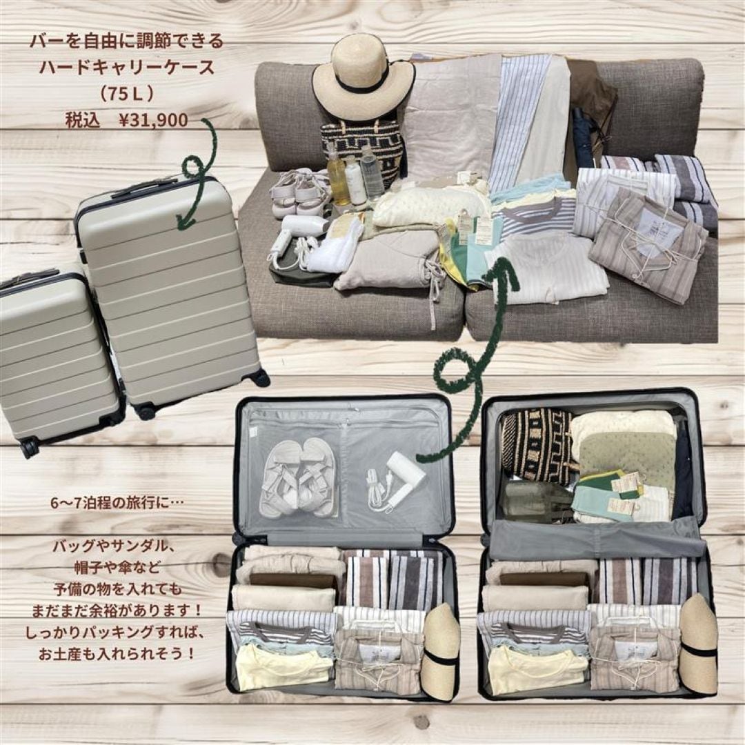 【茅野】レジャーシーズンに大活躍の 【キャリーケース】！ サイズは旅のスタイルに合わせて…♪_gqdRA0