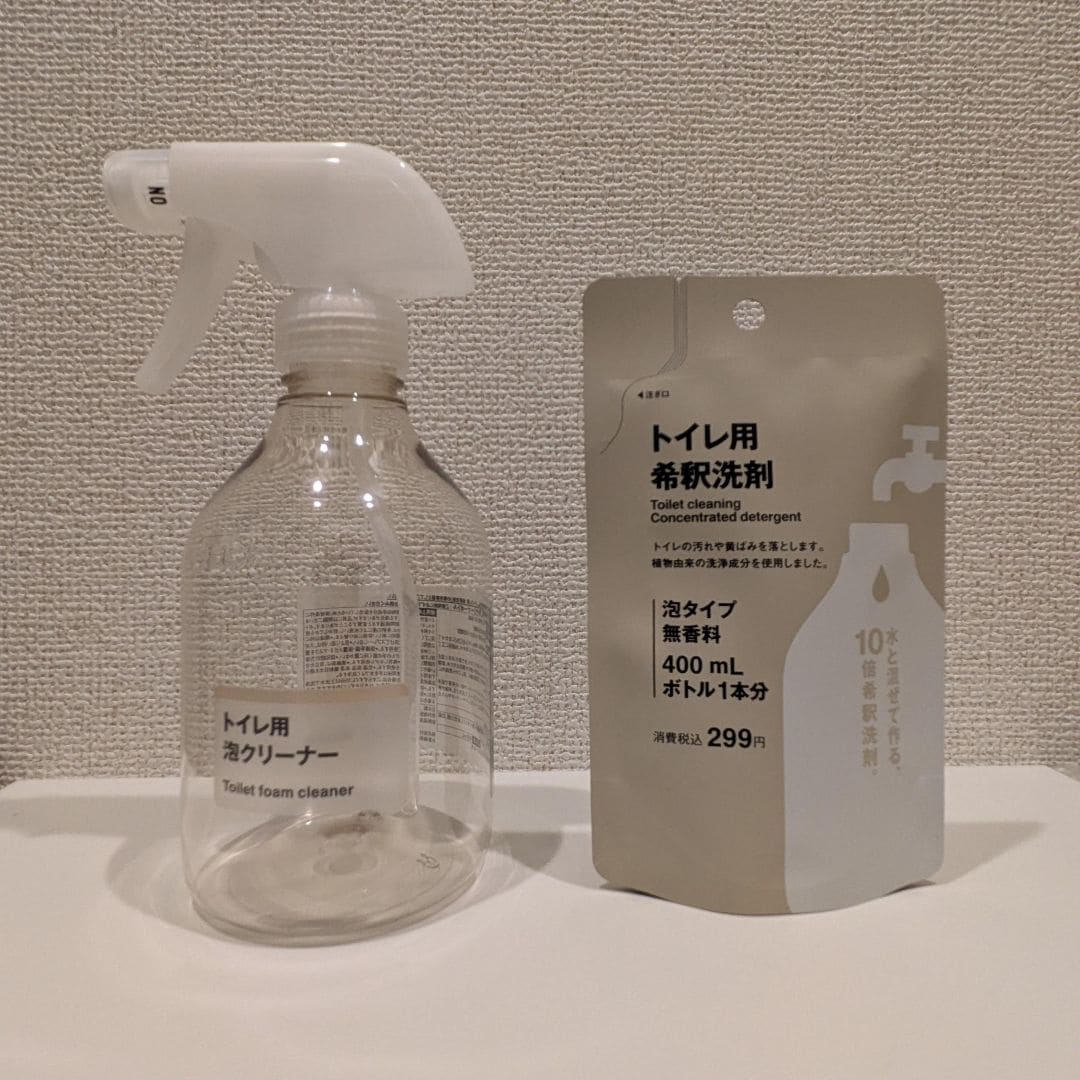 【茅野】軽くて収納すっきり!水で薄めて作る希釈洗剤_k5lCP3