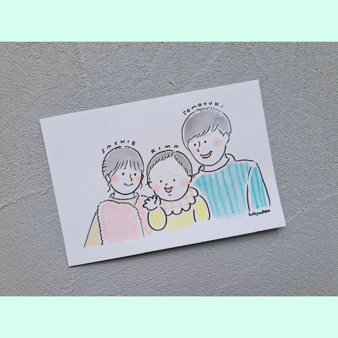 bakyuchan＊illust似顔絵写真