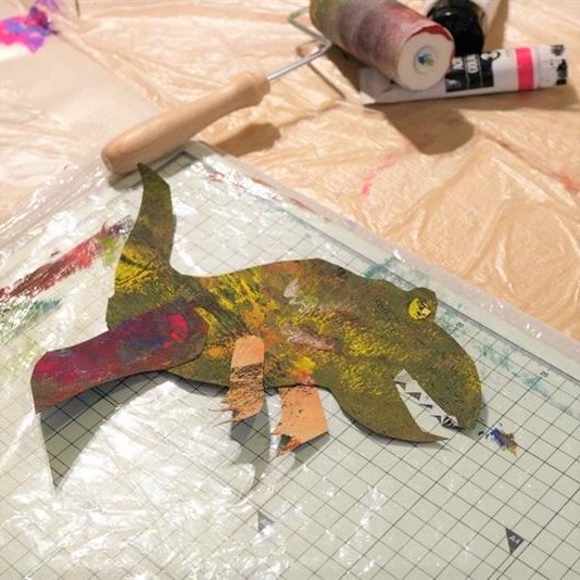 【みのおキューズモール】「絵本作家　谷口智則さんと自分だけのスケッチブックをつくろう！」