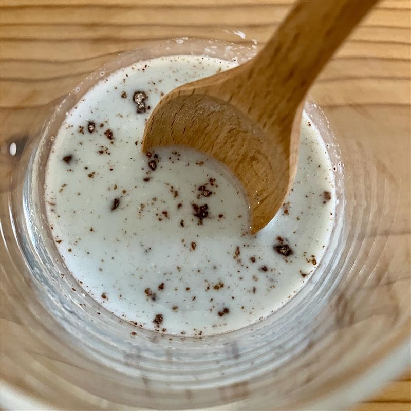 【みのおキューズモール】爽やかな一杯。牛乳で作るチョコミントラテをご紹介。