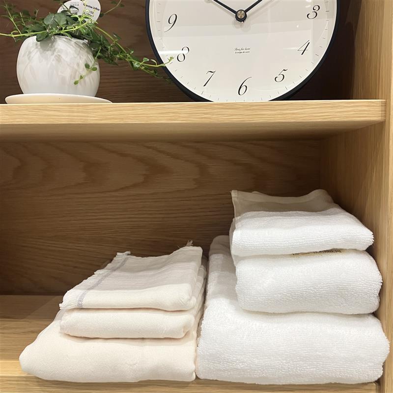 【みのおキューズモール】やわらかくて気持ちいい、薄いのに吸収力もある万能タオル