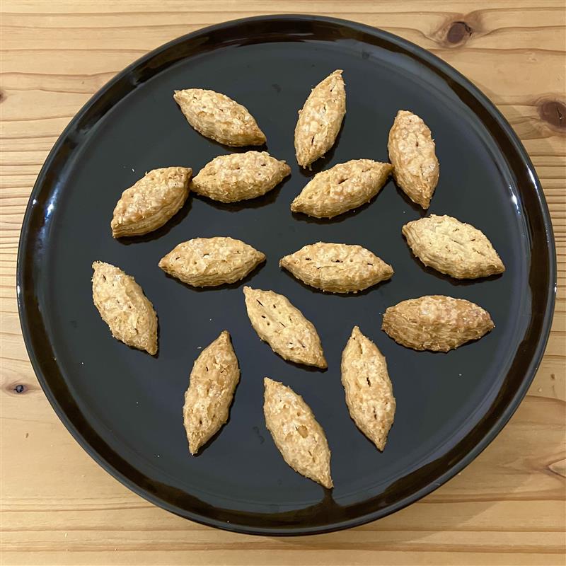 【みのおキューズモール】手軽に秋を感じられるお菓子「栗のひとくちクロワッサン」