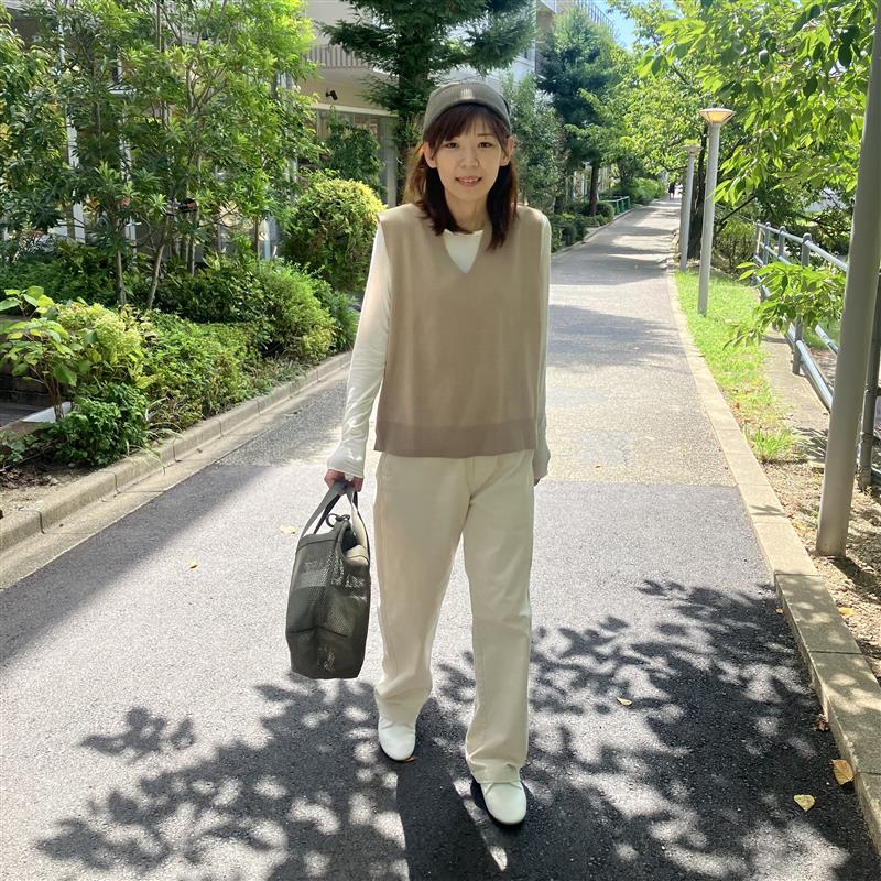 【みのおキューズモール】楽なのにおしゃれ、秋を感じる、ストレッチコーデュロイパンツ