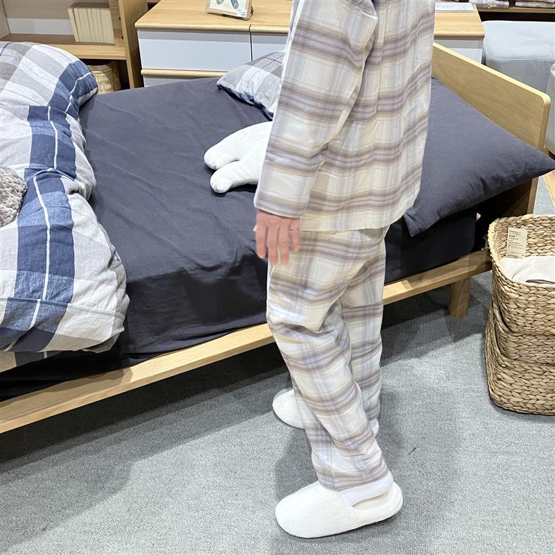 【みのおキューズモール】冬支度におすすめしたい、オーガニックコットン100％のフランネル長袖パジャマ