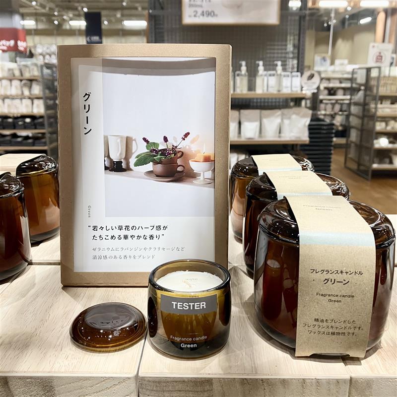 【みのおキューズモール】「フレグランスキャンドル」のある暮らし