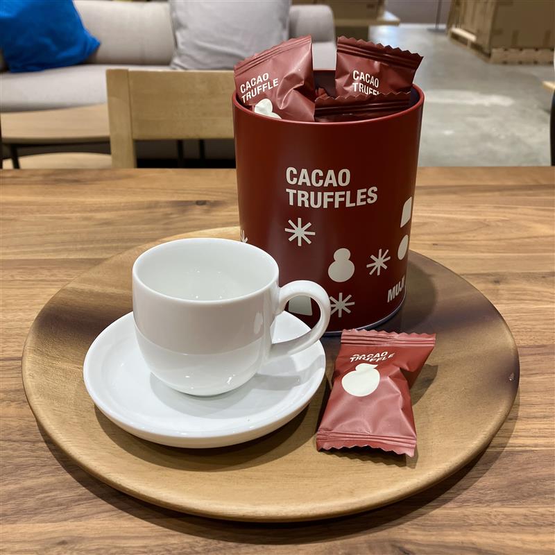 【みのおキューズモール】クリスマスプレゼントにもおすすめ！「ギフト缶カカオトリュフ 