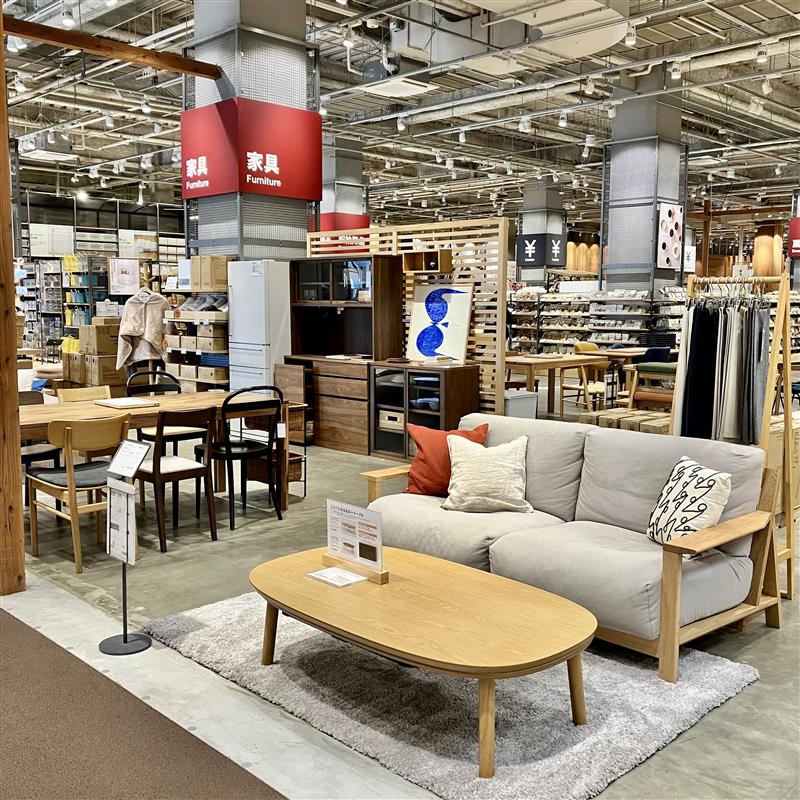 【みのおキューズモール】＜予告＞無印良品メンバー様限定「大型家具10％オフ」