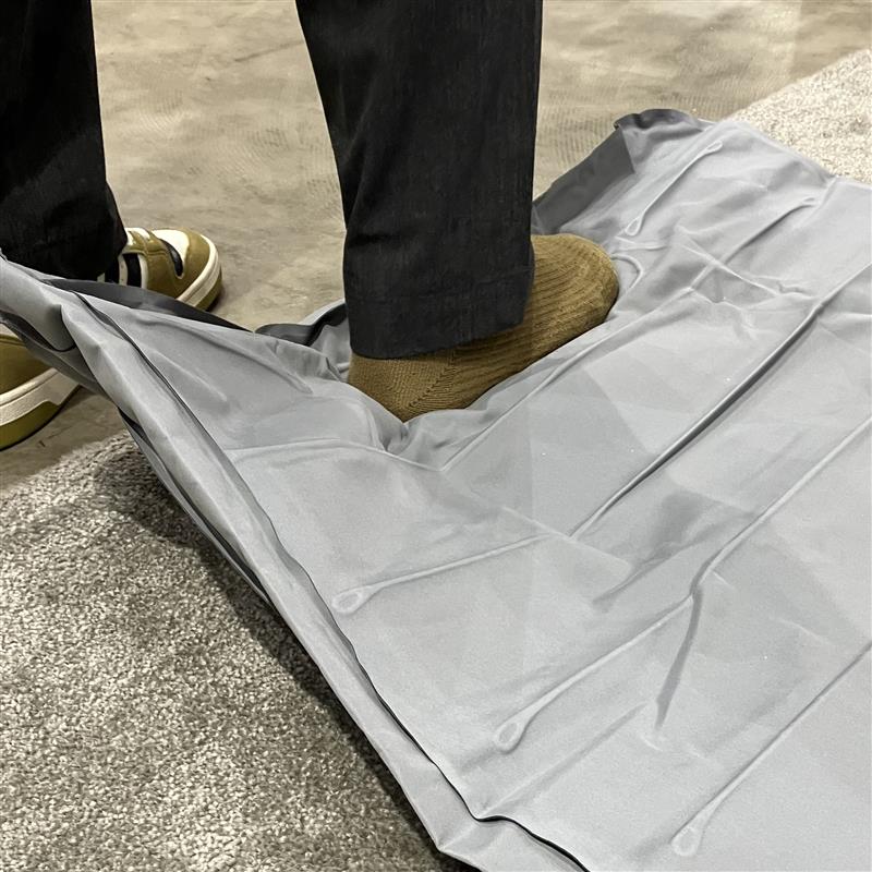 【みのおキューズモール】もしものときの備えにも。空気でできたマットレス