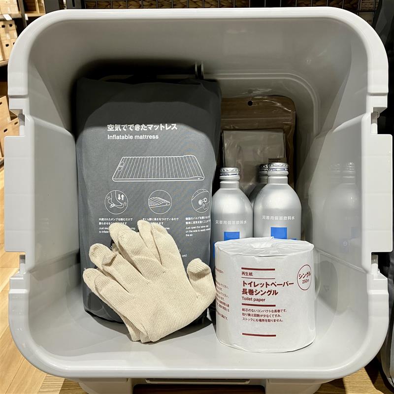 【みのおキューズモール】もしものときの備えにも。空気でできたマットレス