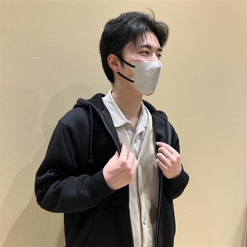 【みのおキューズモール】着回しのきく「紳士 スウェット フルジップパーカー」