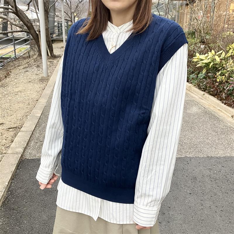 【みのおキューズモール】今から楽しめる春色「ロングシャツ」