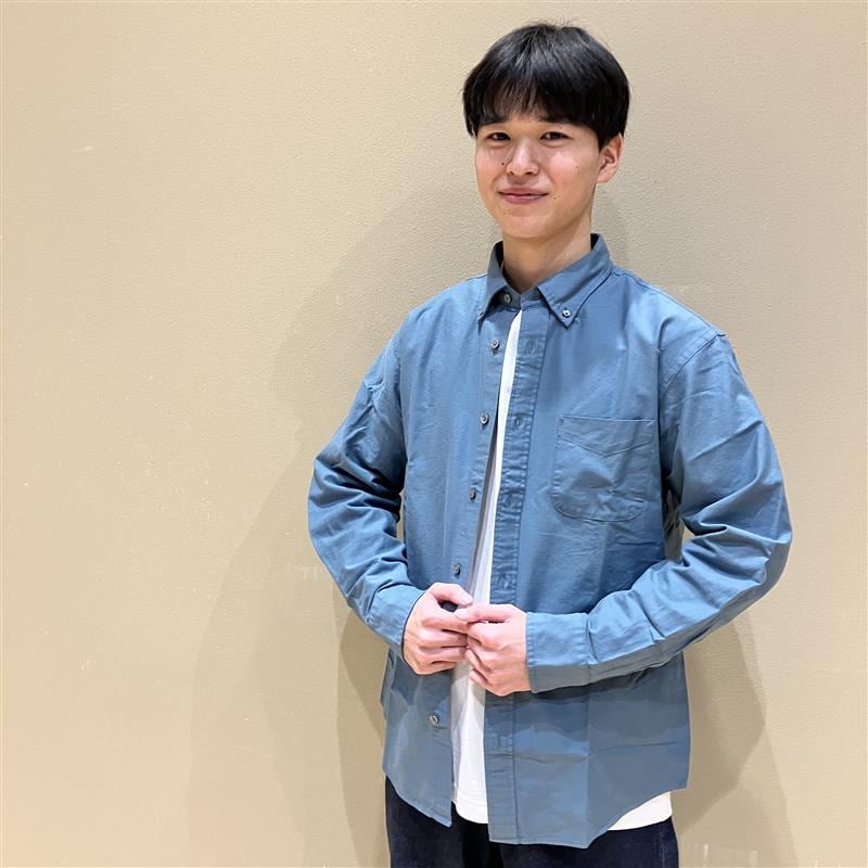 【みのおキューズモール】洗いざらしシャツ