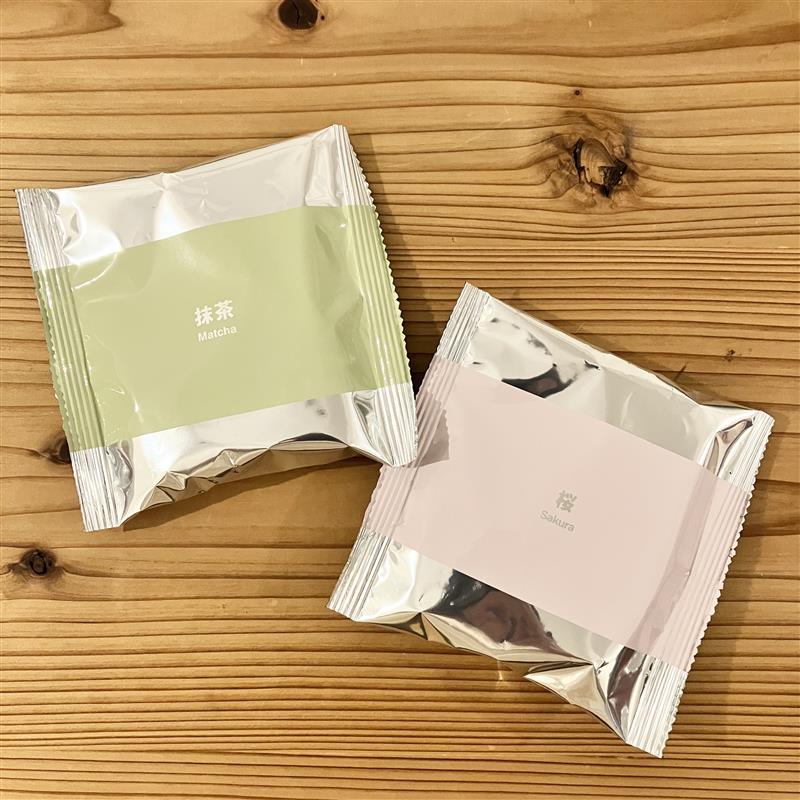 【みのおキューズモール】春を感じる「桜と抹茶のキャンディングポップコーン」