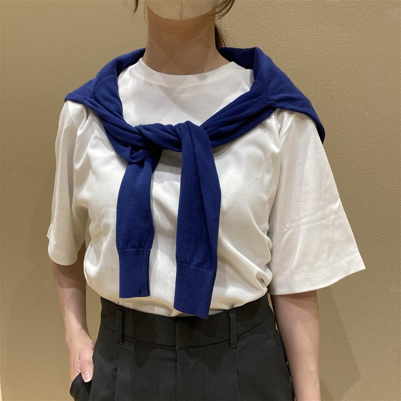 【みのおキューズモール】汗ばむ季節もおしゃれを楽しめる無印良品のTシャツ