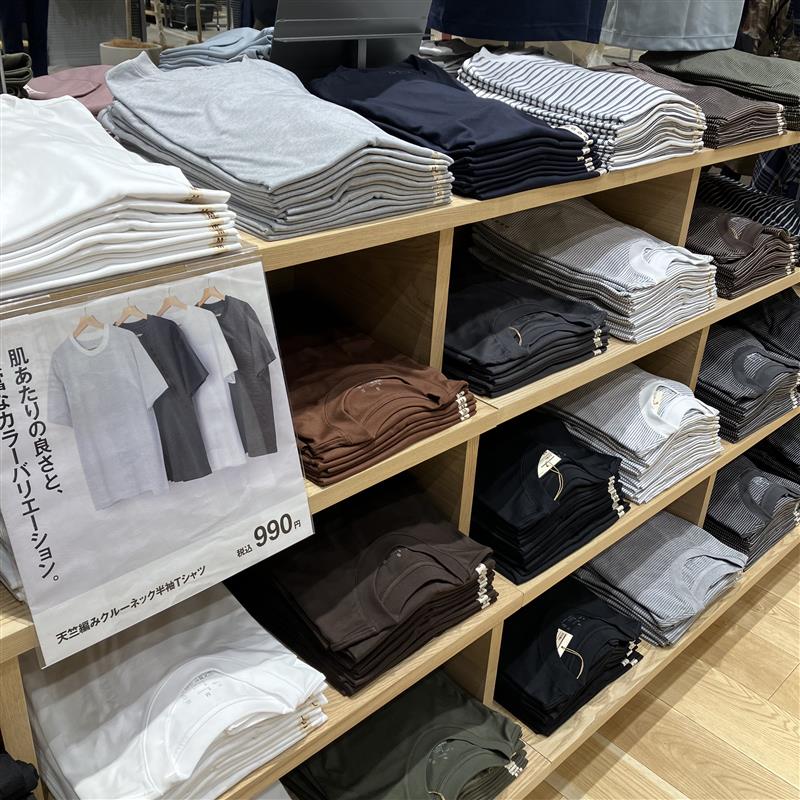 【みのおキューズモール】カラバリ豊富＆さらっと涼しい！　天竺編みTシャツ