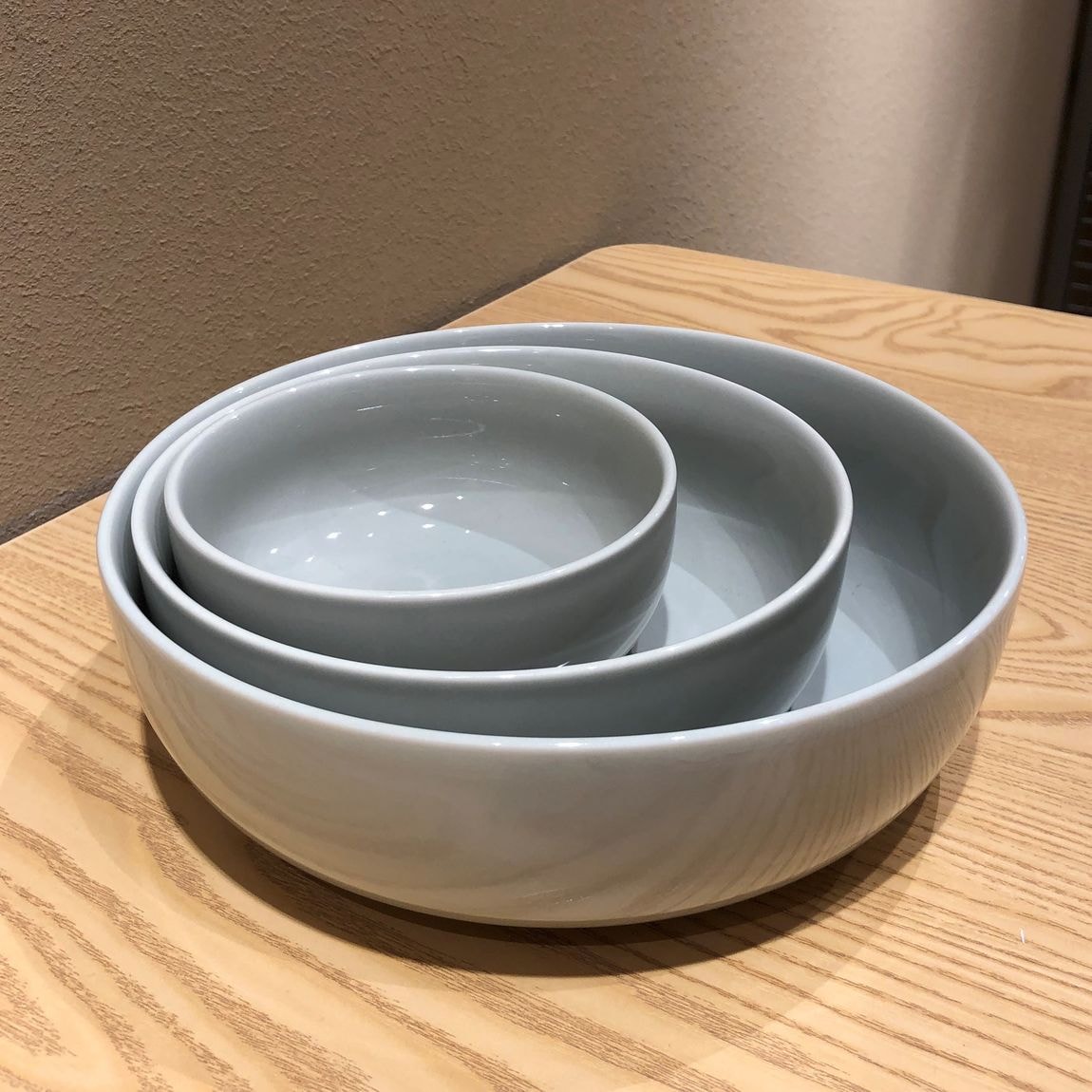 日常の器ボウル　各サイズを重ねた写真