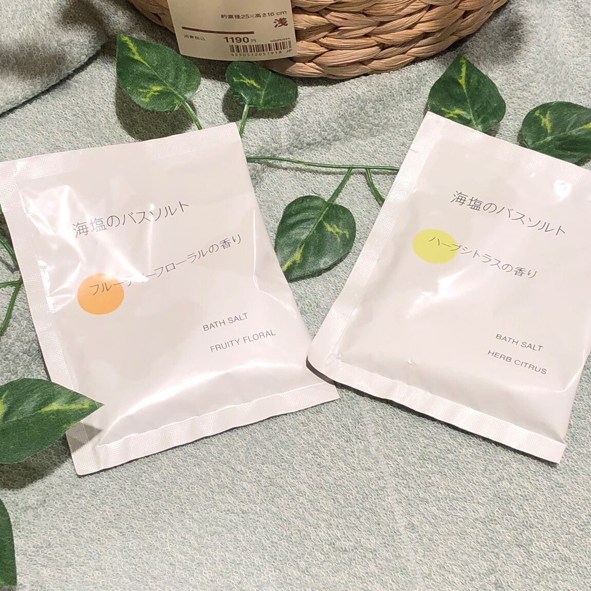 商品並んでいる写真