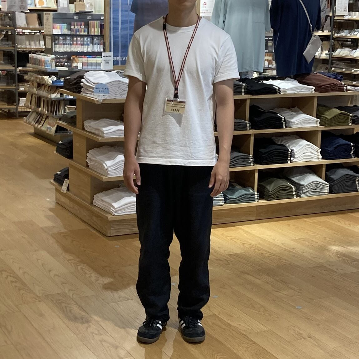 紳士　洗いざらし太番手クルーネック半袖Ｔシャツ　