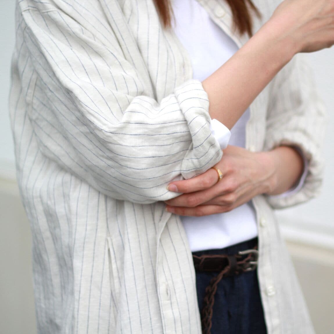 ワンピース袖部分の写真