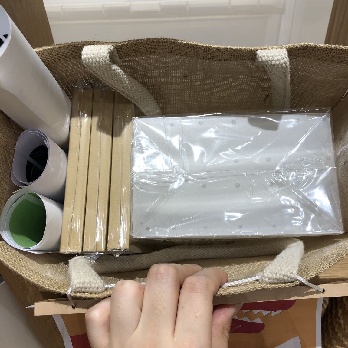 B5サイズに思い出の物詰め合わせ
